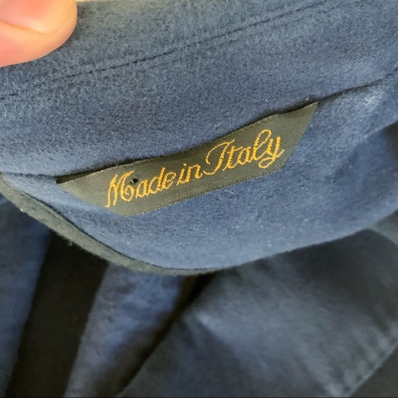 Movimento Italy 2 Button Sport Blazer Navy US Men’s Size 40L - Picture 7 of 10